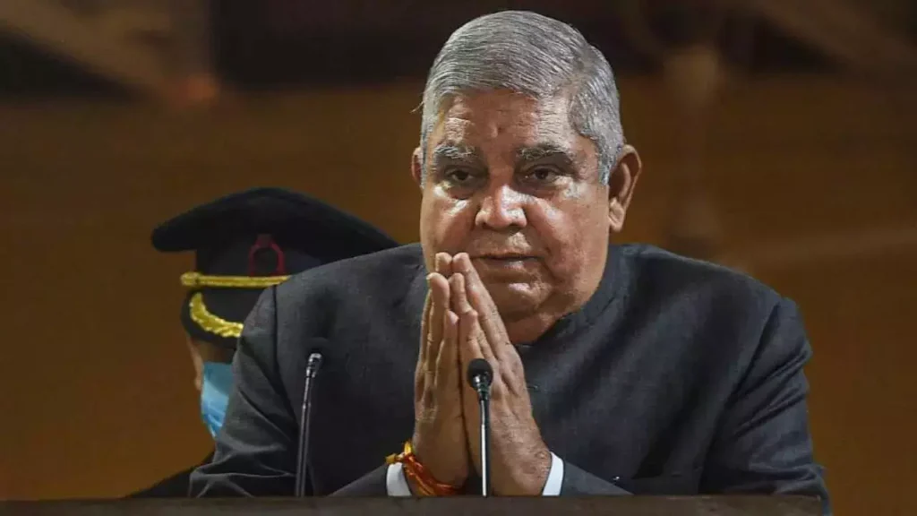 <strong>14ನೇ ಉಪರಾಷ್ಟ್ರಪತಿಯಾಗಿ ಜಗದೀಪ್‌ ಧನಕರ್‌ ಪ್ರಮಾಣ ವಚನ ಸ್ವೀಕರ</strong>