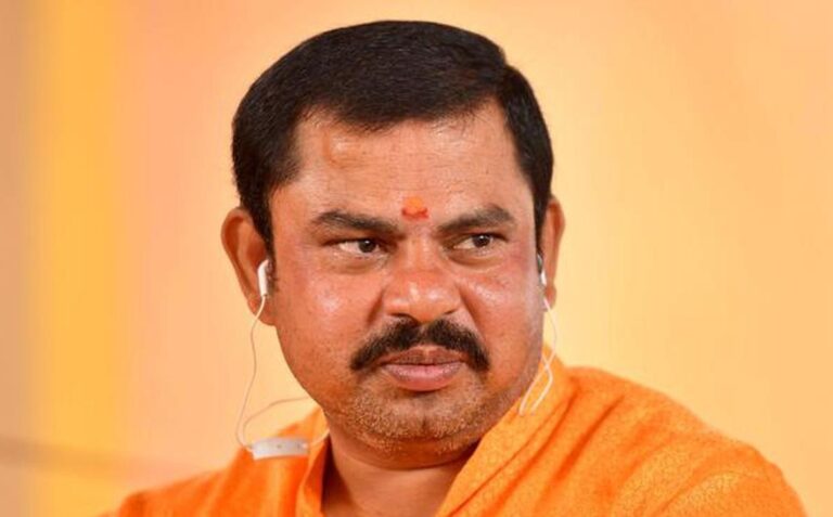 ಪ್ರವಾದಿ ಮೊಹಮ್ಮದ್ ಕುರಿತು ಅವಹೇಳನಕಾರಿ ಹೇಳಿಕೆ : ಶಾಸಕ ಟಿ ರಾಜಾ ಸಿಂಗ್ ಅಮಾನತು