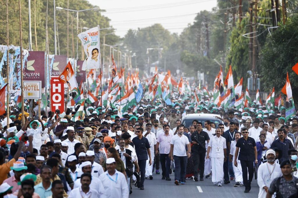 ಭಾರತ್ ಜೋಡೋ ಯಾತ್ರೆ ನಿಯಂತ್ರಿಸಲು ಕೇರಳ ಹೈಕೋರ್ಟ್ ಗೆ ಮೊರೆ ಹೋದ ವಕೀಲ
