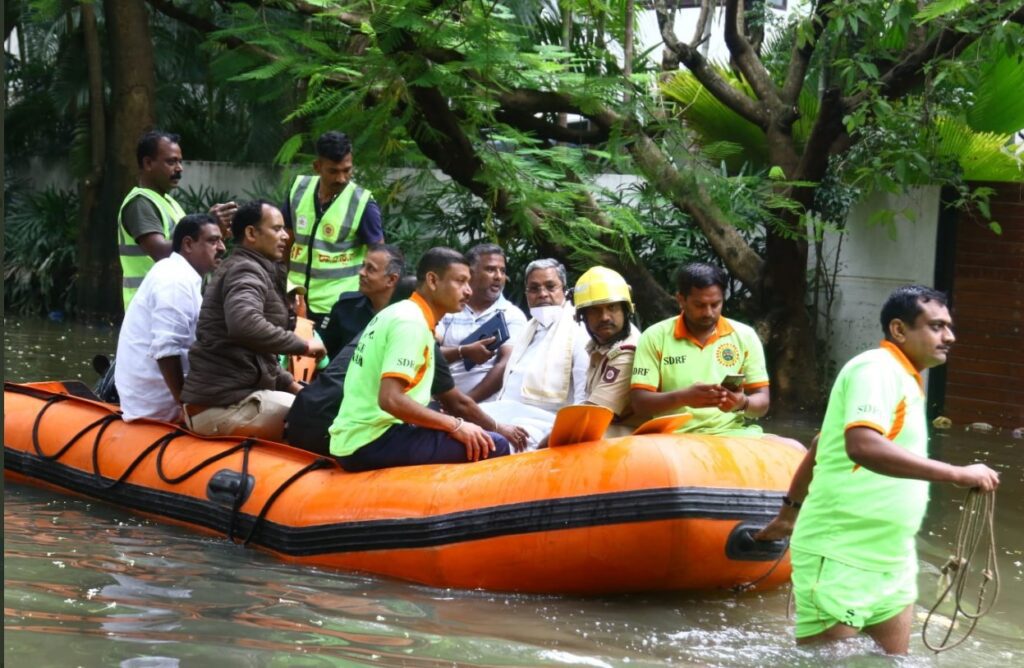 ಬೆಂಗಳೂರು ಮಳೆ ಹಾನಿ: ಶಾಶ್ವತ ಪರಿಹಾರಕ್ಕಾಗಿ ಸಿದ್ದರಾಮಯ್ಯ ಒತ್ತಾಯ