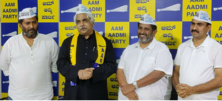 ಕೆಪಿಸಿಸಿ ವಕ್ತಾರರಾಗಿದ್ದ ಜಾಫೆರ್‌ ಮೊಹಿಯುದ್ದೀನ್‌ ಆಮ್‌ ಆದ್ಮಿ ಪಾರ್ಟಿಗೆ ಸೇರ್ಪಡೆ