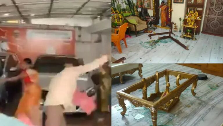 ತೆಲಂಗಾಣ ಸಂಸದ ಅರವಿಂದ್‌ ಧರ್ಮಪುರಿ ಮನೆ ಧ್ವಂಸ : ಬಿಜೆಪಿ ಕಿಡಿ