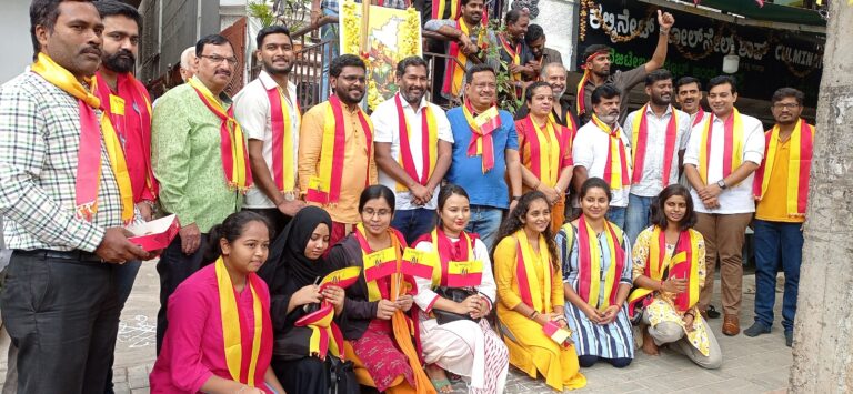 ಆಮ್ ಆದ್ಮಿ ಪಾರ್ಟಿಯಿಂದ ವಿವಿಧೆಡೆ ಕನ್ನಡ ರಾಜ್ಯೋತ್ಸವ ಆಚರಣೆ