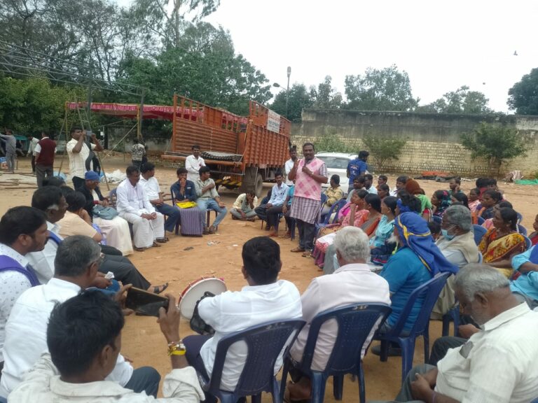 ಒಳಮೀಸಲಾತಿ ಹೋರಾಟಕ್ಕೆ ಸ್ಲಂ‌ ಜನಾಂದೋಲನ ಕರ್ನಾಟಕ ಮತ್ತು ಸಾವಿತ್ರಿ ಬಾಪುಲೆ ಮಹಿಳಾ ಸಂಘಟನೆಯ ಬೆಂಬಲ
