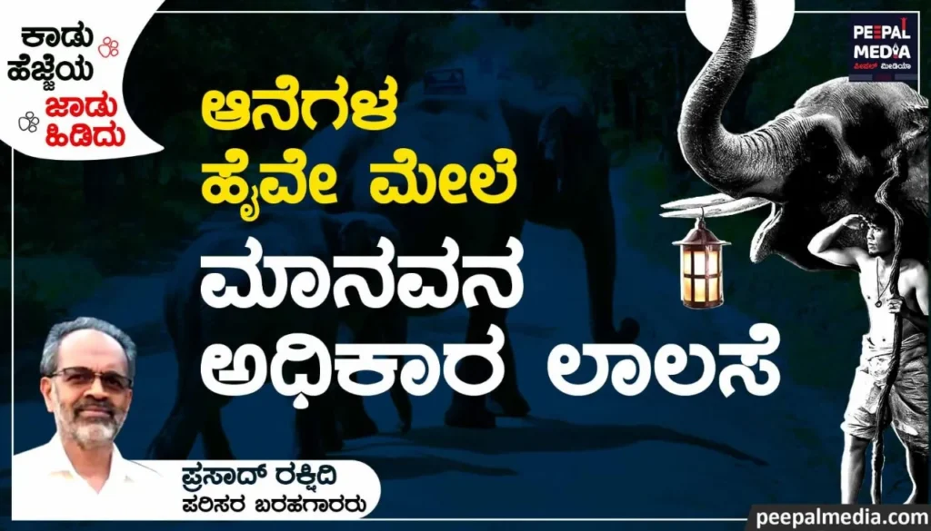 ಆನೆಗಳ ಹೈವೇ ಮೇಲೆ ಮಾನವನ ಅಧಿಕಾರ ಸ್ಥಾಪನೆ