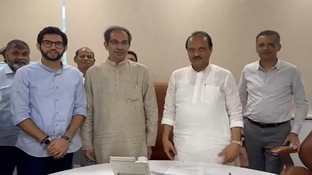 ಸಂಚಲನ ಮೂಡಿಸಿದ ಅಜಿತ್ ಪವಾರ್-ಉದ್ಧವ್ ಠಾಕ್ರೆ ಭೇಟಿ: ಏನು ನಡೆಯುತ್ತಿದೆ ಮಹಾರಾಷ್ಟ್ರದಲ್ಲಿ?