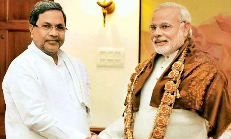ಇಂದು ಪ್ರಧಾನಿ ಮೋದಿ ಭೇಟಿಯಾಗಲಿರುವ ಮುಖ್ಯಮಂತ್ರಿ ಸಿದ್ದರಾಮಯ್ಯ