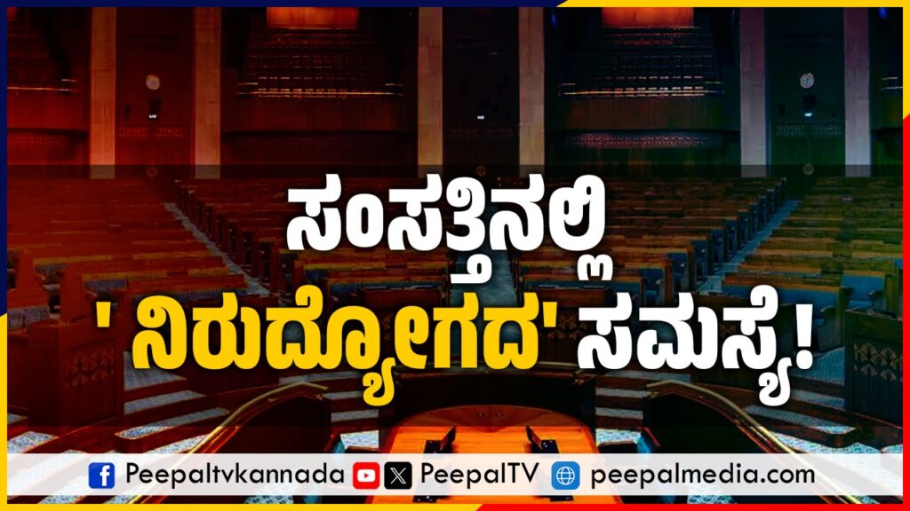 ಸಂಸತ್‌ ಮೇಲೆ ʼನಿರುದ್ಯೋಗದʼ ಹೊಗೆ!