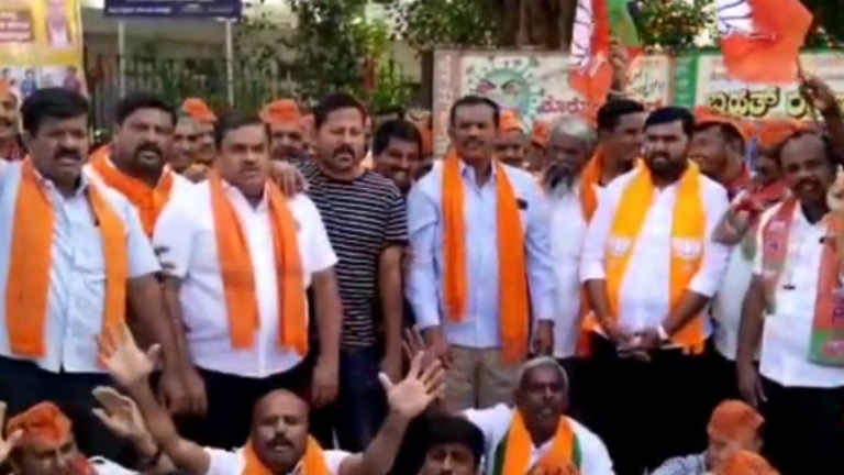 ಪಾಕಿಸ್ತಾನ್‌ ಜಿಂದಾಬಾದ್‌ ಘೋಷಣೆ: ಮಂಡ್ಯದಲ್ಲಿ ಬಿಜೆಪಿ ಕಾರ್ಯಕರ್ತನನ್ನು ವಶಕ್ಕೆ ಪಡೆದ ಪೊಲೀಸರು