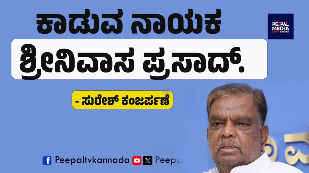 ಕಾಡುವ ನಾಯಕ ವಿ. ಶ್ರೀನಿವಾಸ ಪ್ರಸಾದ್