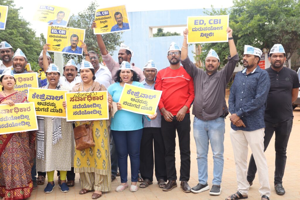 ಎಎಪಿ ಮುಖಂಡರನ್ನು ಜೈಲಿನಲ್ಲಿಡಲು ಕೇಂದ್ರ ಸಂಚು ಮಾಡಿದೆ: ಮೋಹನ್ ದಾಸರಿ