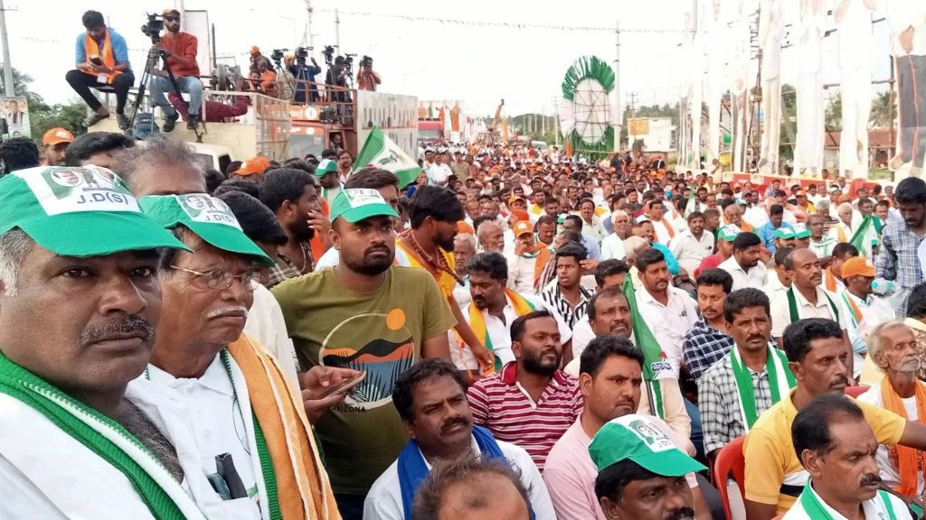 ಸಮನ್ವಯ ಕೊರತೆ: ಬಿಜೆಪಿ, ಜೆಡಿಎಸ್ ಕಾರ್ಯಕರ್ತರಿಂದ ಪ್ರತ್ಯೇಕ ಪಾದಯಾತ್ರೆ