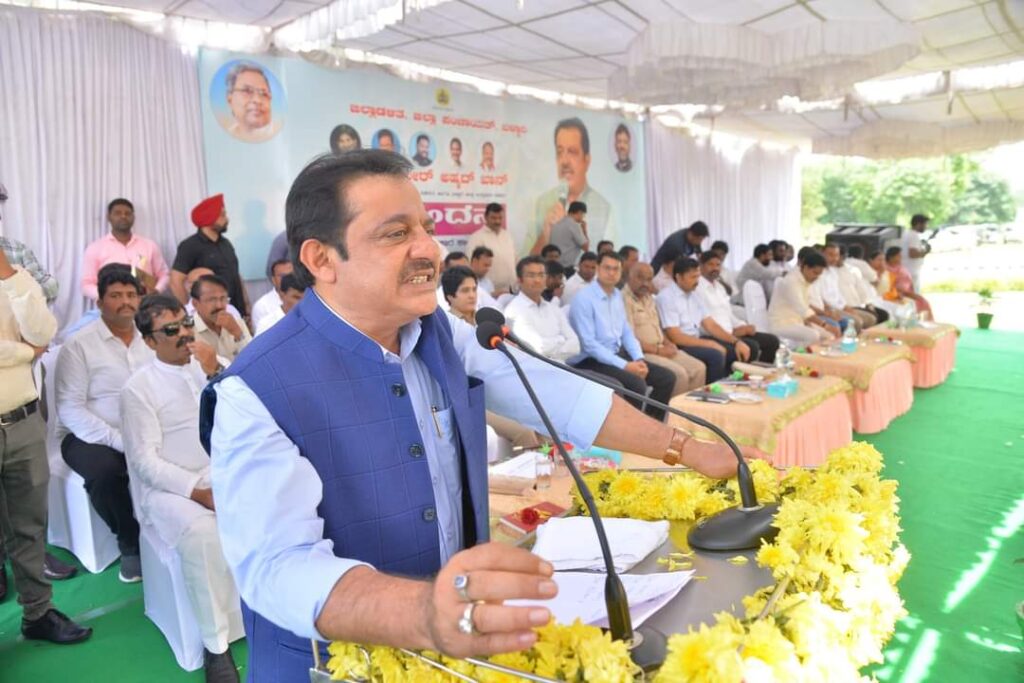 ಜನಪರ ಕಾಳಜಿಯ ಸರ್ಕಾರ ನಮ್ಮದು: ಸಚಿವ ಬಿ ಝೆಡ್ ಜಮೀರ್ ಅಹ್ಮದ್ ಖಾನ್