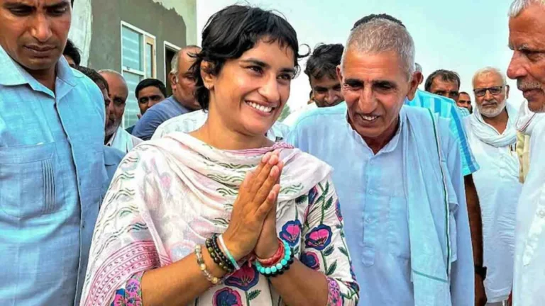 ಜುಲಾನಾದಲ್ಲಿ ಕಾಂಗ್ರೆಸ್‌ ಅಭ್ಯರ್ಥಿ ವಿನೇಶ್ ಫೋಗಟ್ ಗೆಲುವು