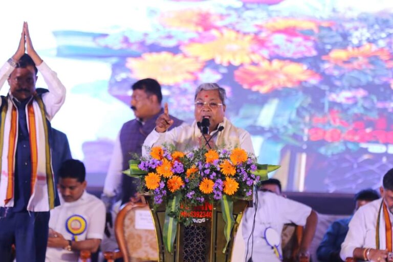 ಗ್ಯಾರಂಟಿಗಳಿಂದ ರಾಜ್ಯದ ಅಭಿವೃದ್ಧಿ; ಕಾಮಗಾರಿಗಳಿಗೆ ಅನುದಾನದ ಕೊರತೆಯಿಲ್ಲ – ಮುಖ್ಯಮಂತ್ರಿ ಸಿದ್ದರಾಮಯ್ಯ