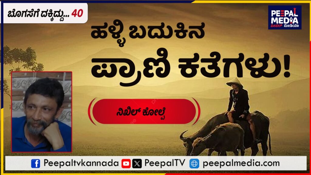 ಬೊಗಸೆಗೆ ದಕ್ಕಿದ್ದು – 40 : ಹಳ್ಳಿ ಬದುಕಿನ ಪ್ರಾಣಿ ಕತೆಗಳು!