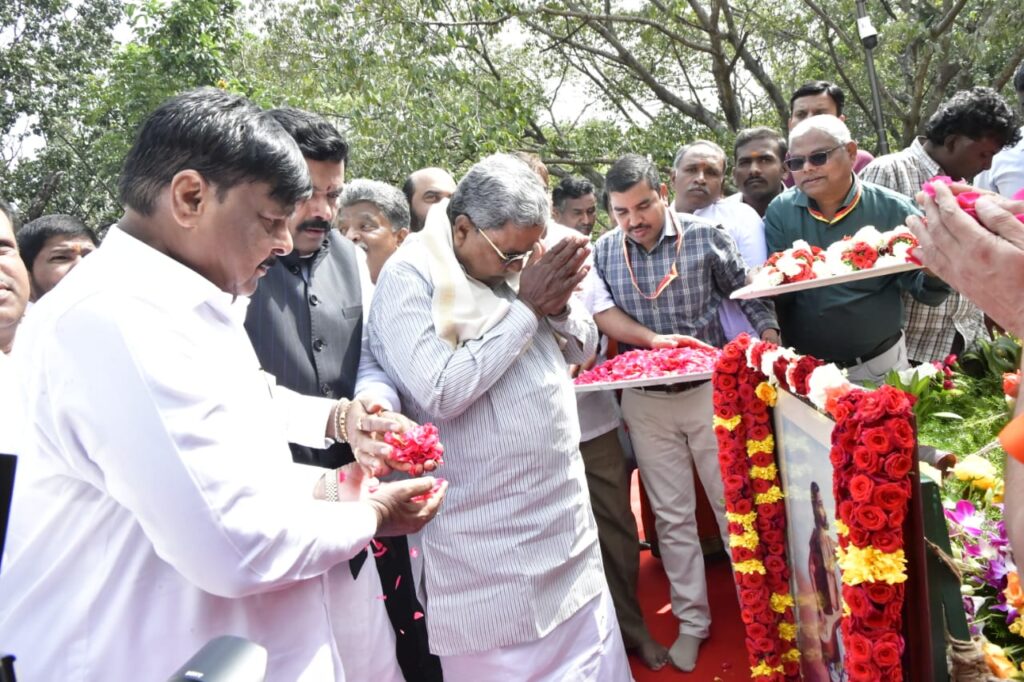 ಕನಕದಾಸರು ವಿಶ್ವಮಾನವರಾಗಿದ್ದರು:ಸಿಎಂ ಸಿದ್ದರಾಮಯ್ಯ
