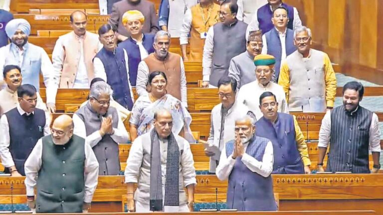 ಸಂಸತ್ ಚಳಿಗಾಲದ ಅಧಿವೇಶನ: ಮೊದಲ ದಿನದ ಕಲಾಪ ಅದಾನಿಗೆ ಬಲಿ