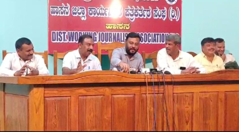 ಜನಕಲ್ಯಾಣ ಎನ್ನುವ ಸುಳ್ಳು ಹೇಳುತ್ತಿರುವ ಕಾಂಗ್ರೆಸ್ ಸ್ವಾಭಿಮಾನಿ ಸಮಾವೇಶ ಖಂಡಿಸುತ್ತೇವೆ: ಶಾಸಕ ಹೆಚ್.ಪಿ. ಸ್ವರೂಪ್ ಹೇಳಿಕೆ