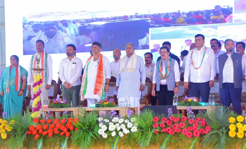 ದೇಶದಲ್ಲಿ ಜಿಡಿಪಿ ಬೆಳವಣಿಗೆ ಸುಮಾರು 8.2% ಇದ್ದರೆ ಕರ್ನಾಟಕದಲ್ಲಿ ಶೇ.10% ಬೆಳವಣಿಗೆ: ಸಚಿವ ಸಂತೋಷ್ ಲಾಡ್