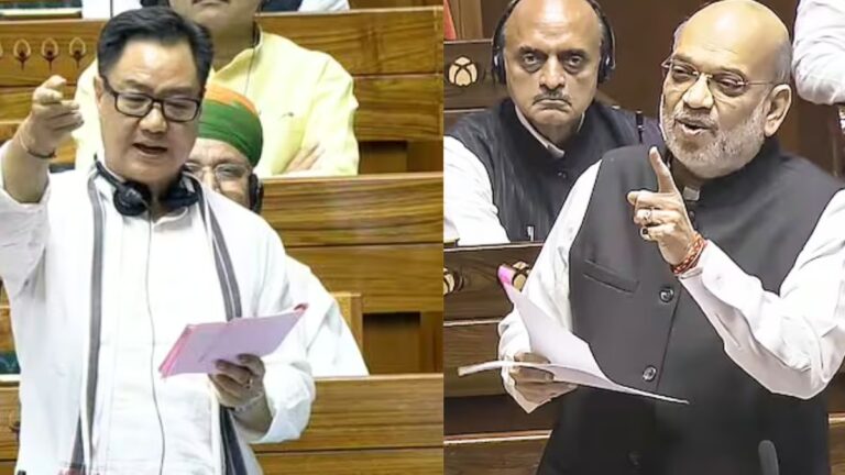 ರಾಜ್ಯಸಭೆ: ಅಂಬೇಡ್ಕರ್ ಕುರಿತು ಶಾ ಹೇಳಿಕೆಯನ್ನು ಪ್ರತಿಭಟಿಸಿ ಕಲಾಪ ಸ್ಥಗಿತಗೊಳಿಸಿದ ಪ್ರತಿಪಕ್ಷಗಳು