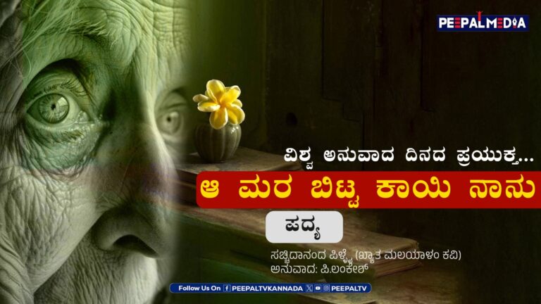 ಆ ಮರ ಬಿಟ್ಟ ಕಾಯಿ ನಾನು