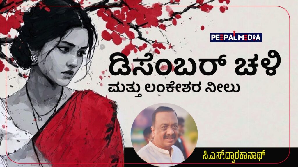 ಡಿಸೆಂಬರ್‌, ಚಳಿ ಮತ್ತು ನೀಲು…