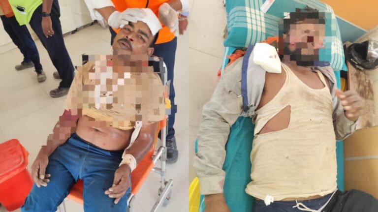 ಆಯತಪ್ಪಿ ಕೆಳಗೆ ಬಿದ್ದು ಕಾರ್ಮಿಕ ಸಾ*ವು ಕಾರ್ಖಾನೆ ಮೇಲೆ ಕಲ್ಲು ತೂರಾಟ