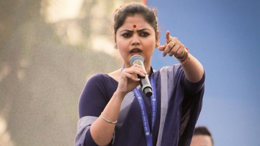 ವಿಪಕ್ಷಗಳು ತಮಗೂ ಒಂದಷ್ಟು ಪ್ರಚಾರ ಸಿಗಲಿ ಎನ್ನುವ ದುರಾಸೆಯೊಂದಿಗೆ ಸಿಜೆಪಿ ಪ್ರತಿಭಟನೆಯಲ್ಲಿ ಭಾಗವಹಿಸುತ್ತಿವೆ: ಟಿಎಂಸಿ ಬಂಡಾಯ ಸಂಸದೆ ಸಯೋನಿ ಘೋಷ್