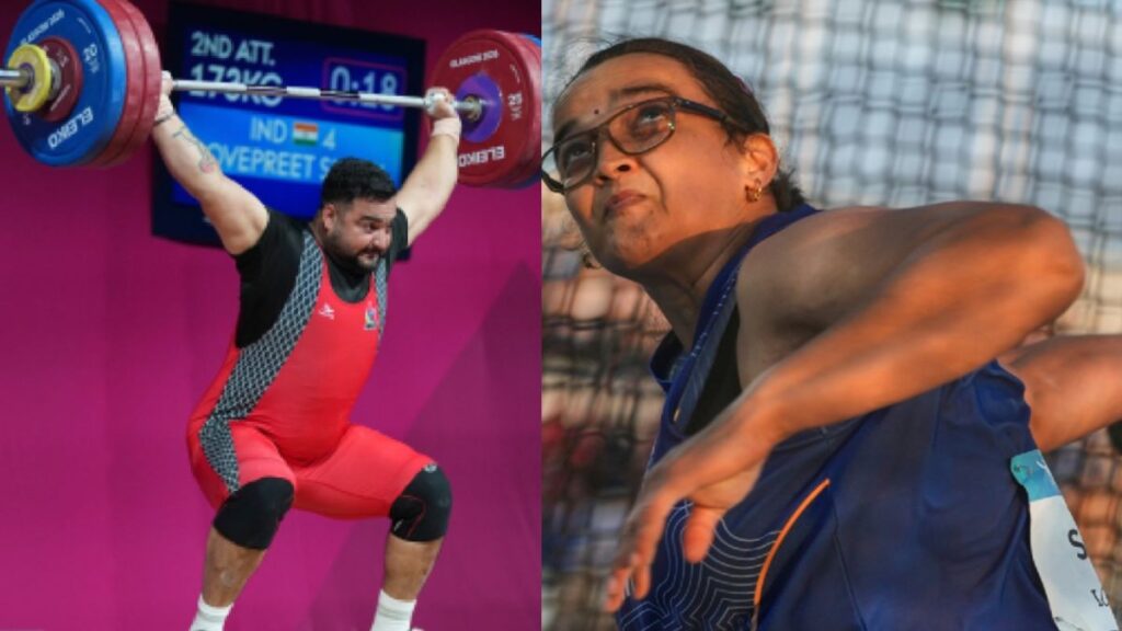 ಕಾಮನ್‌ವೆಲ್ತ್ ಗೇಮ್ಸ್: ವೇಟ್‌ಲಿಫ್ಟಿಂಗ್‌ನಲ್ಲಿ ಭಾರತಕ್ಕೆ 8ನೇ ಪದಕ; 1 ಕೆಜಿಯಿಂದ ಚಿನ್ನ ತಪ್ಪಿಸಿಕೊಂಡ ಲವ್‌ಪ್ರೀತ್; ಡಿಸ್ಕಸ್ ಥ್ರೋನಲ್ಲಿ ಸೀಮಾಗೆ ಕಂಚು