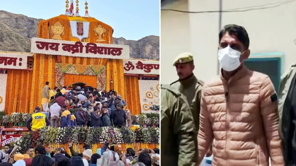 ಬದರಿನಾಥ ದೇವಸ್ಥಾನದ ಕಾಣಿಕೆ ಕಳ್ಳತನ: ಸಮಿತಿಯ ಮಾಜಿ ಅಧಿಕಾರಿ ಪ್ರಮೋದ್ ನೌಟಿಯಾಲ್ ಬಂಧನ