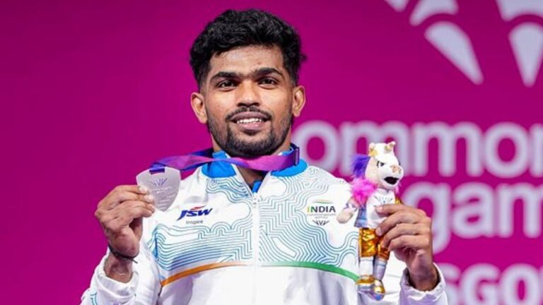 ಕಾಮನ್‌ವೆಲ್ತ್ ಗೇಮ್ಸ್: ಗ್ಲ್ಯಾಸ್ಗೋದಲ್ಲಿ ಮಿಂಚಿದ ಭಾರತೀಯ ವೇಟ್‌ಲಿಫ್ಟರ್‌ಗಳು, ರಾಜ ಮುತ್ತುಪಾಂಡಿಗೆ ಬೆಳ್ಳಿ ಪದಕ