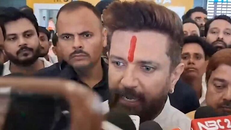 ಜಂತರ್ ಮಂತರ್ ಹಲ್ಲೆ | ಸ್ವತಂತ್ರ ಭಾರದ್ವಾಜ್‌ ನನ್ನ ಹೆಸರನ್ನು ದುರ್ಬಳಕೆ ಮಾಡಿದ್ದಾನೆ: ಪೊಲೀಸರಿಗೆ ದೂರು ಕೊಟ್ಟ ಚಿರಾಗ್‌ ಪಾಸ್ವಾನ್