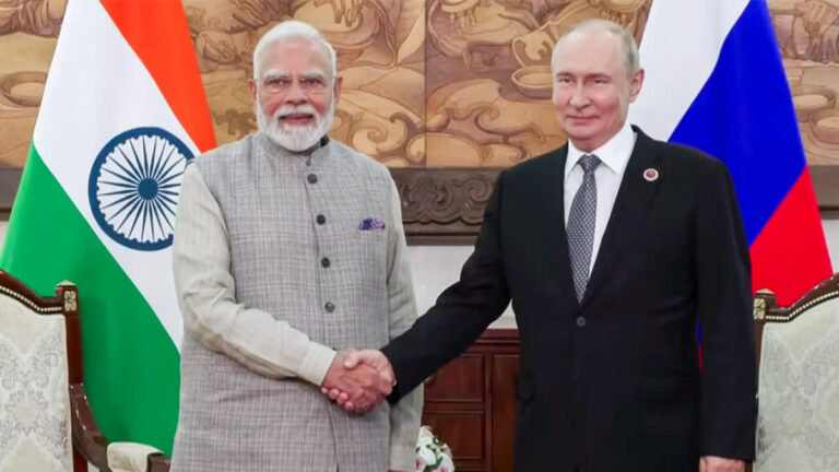 ಇದು ಅಂತ್ಯವಿಲ್ಲದ ಯುದ್ಧದಿಂದ ಯುದ್ಧದ ಅಂತ್ಯದತ್ತ ಸಾಗಬೇಕಾದ ಸಮಯ: ಪುಟಿನ್ ಭೇಟಿ ವೇಳೆ ಶಾಂತಿ ಸಂದೇಶ ಸಾರಿದ ಪ್ರಧಾನಿ ಮೋದಿ