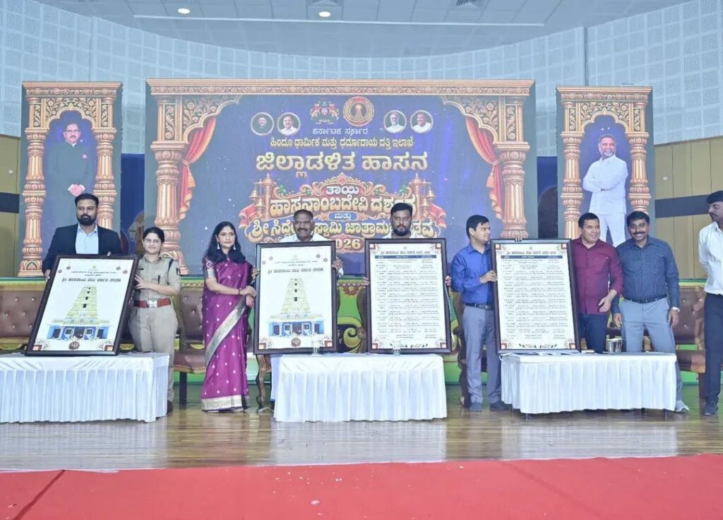 ಎಲ್ಲರಿಗೂ ಹಾಸನಾಂಬೆಯ ಸುಗಮ ದರ್ಶನಕ್ಕೆ ವ್ಯವಸ್ಥೆ ಮಾಡಬೇಕು: ಕೆ. ಎಂ. ಶಿವಲಿಂಗೇಗೌಡ ಸೂಚನೆ