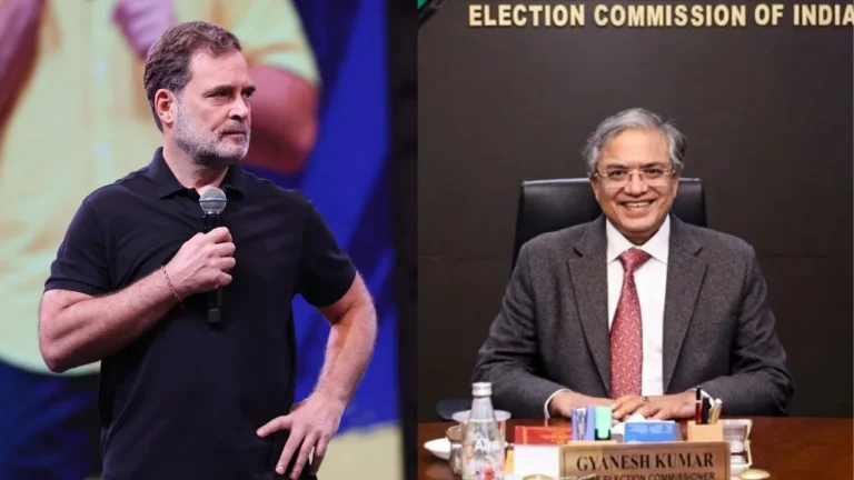 ಇದು ದೇಶದ್ರೋಹ: ಮತದಾರರ ಪಟ್ಟಿ ಪರಿಷ್ಕರಣೆ ವಿವಾದದ ಬೆನ್ನಲ್ಲೇ ಆಯೋಗ, ಬಿಜೆಪಿ ವಿರುದ್ಧ ರಾಹುಲ್ ಗಾಂಧಿ ಕಿಡಿ