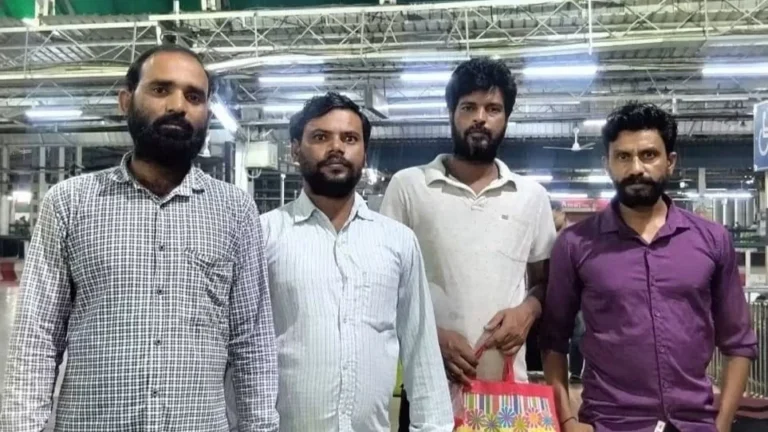 ಬಾಂಗ್ಲಾದೇಶಿಗರು ಎಂಬ ಶಂಕೆಯಡಿ ಛತ್ತೀಸ್‌ಗಢದಲ್ಲಿ 34 ದಿನಗಳ ಕಾಲ ಬಂಧನದಲ್ಲಿದ್ದ ಮುರ್ಷಿದಾಬಾದ್‌ನ ನಾಲ್ವರು ಮುಸ್ಲಿಂ ಕಾರ್ಮಿಕರ ಬಿಡುಗಡೆ