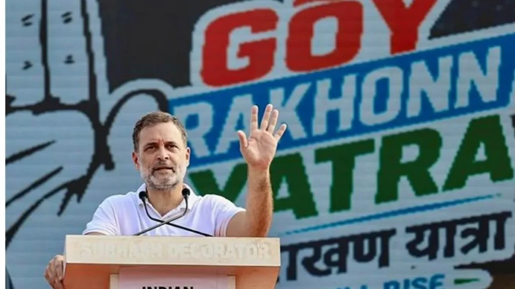 ಜ್ಞಾನೇಶ್ ಕುಮಾರ್, ಮೋದಿ ಮತ್ತು ಅಮಿತ್ ಶಾಗೆ ನಿದ್ದೆ ಬರುತ್ತಿಲ್ಲ: ಗೋವಾದಲ್ಲಿ ರಾಹುಲ್ ಗಾಂಧಿ ವಾಗ್ದಾಳಿ