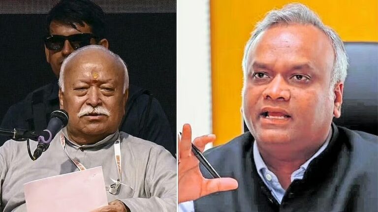ಮೋಹನ್ ಭಾಗವತ್ ಜೀ ಮತಗಳ್ಳತನದ ಆರೋಪದ ಬಗ್ಗೆ ಮೌನವೇಕೆ – ಪ್ರಿಯಾಂಕ್ ಖರ್ಗೆ ಪ್ರಶ್ನೆ